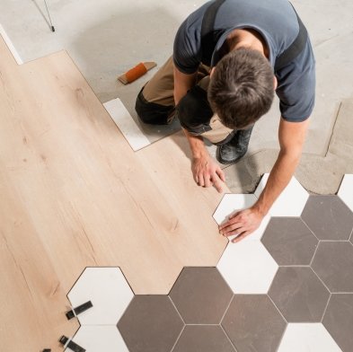 Flooring installation services in Broadview